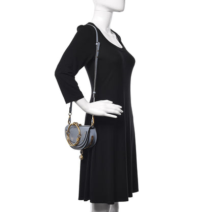 Chloe Calfskin Small Nile Bracelet Minaudiere Bag Washed Blue 2 of 8
