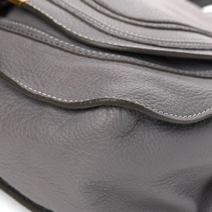 Chloe Calfskin Medium Marcie Satchel Cashmere Grey 6 of 10