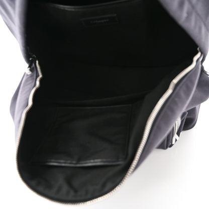 Saint Laurent Canvas Logo City Backpack Navy 5 of 9