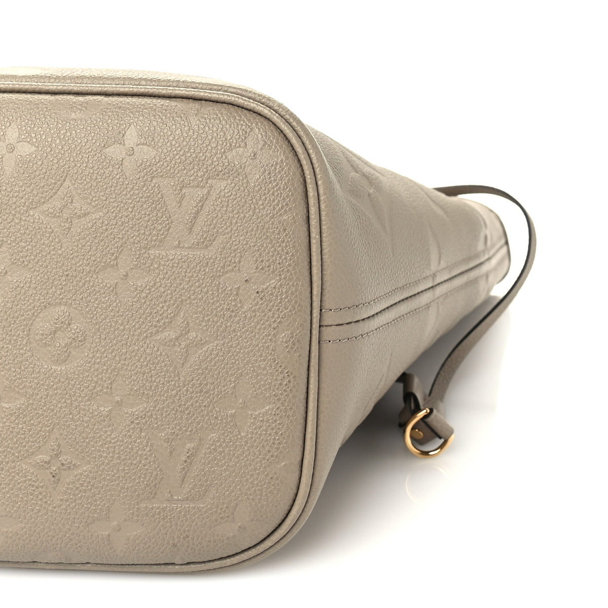 Louis Vuitton Empreinte Monogram Giant Neverfull MM Tourterelle 8 of 8