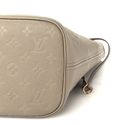 Louis Vuitton Empreinte Monogram Giant Neverfull MM Tourterelle 8 of 8