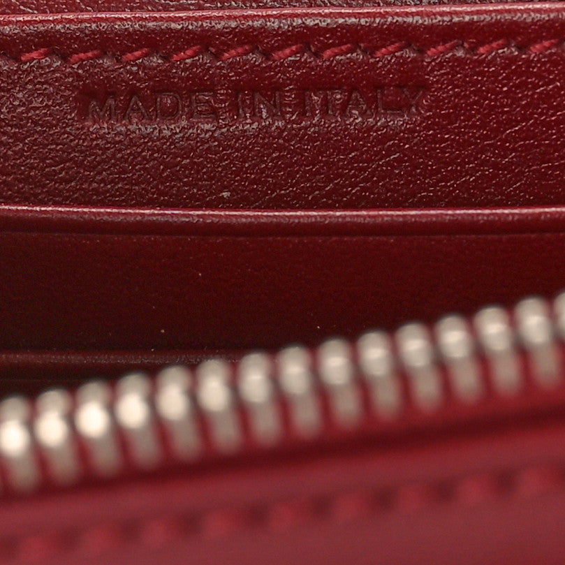 Saint Laurent Calfskin Monogram Sunset Chain Wallet Palissandre 7 of 11