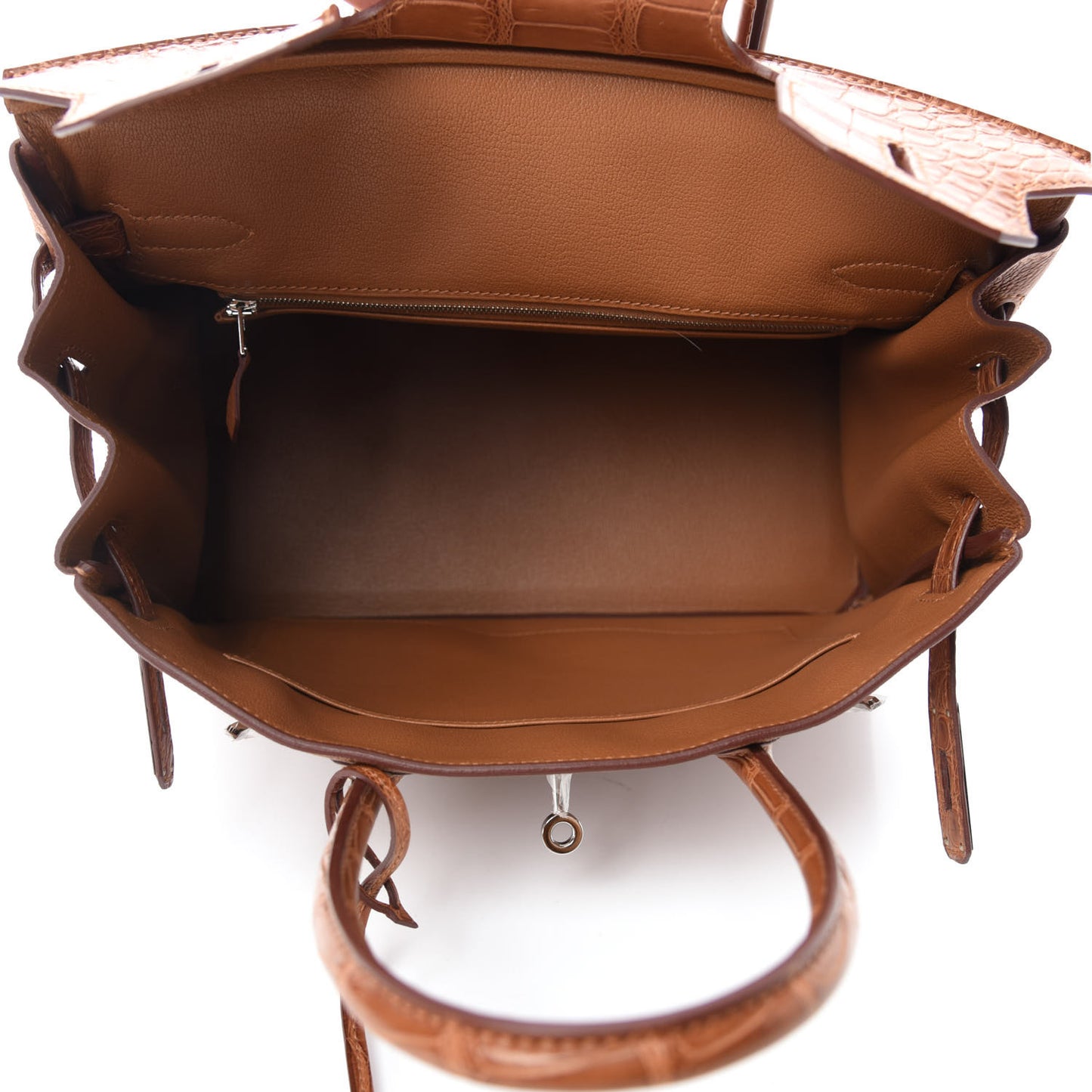 Togo Matte Alligator Birkin Touch 30 Gold