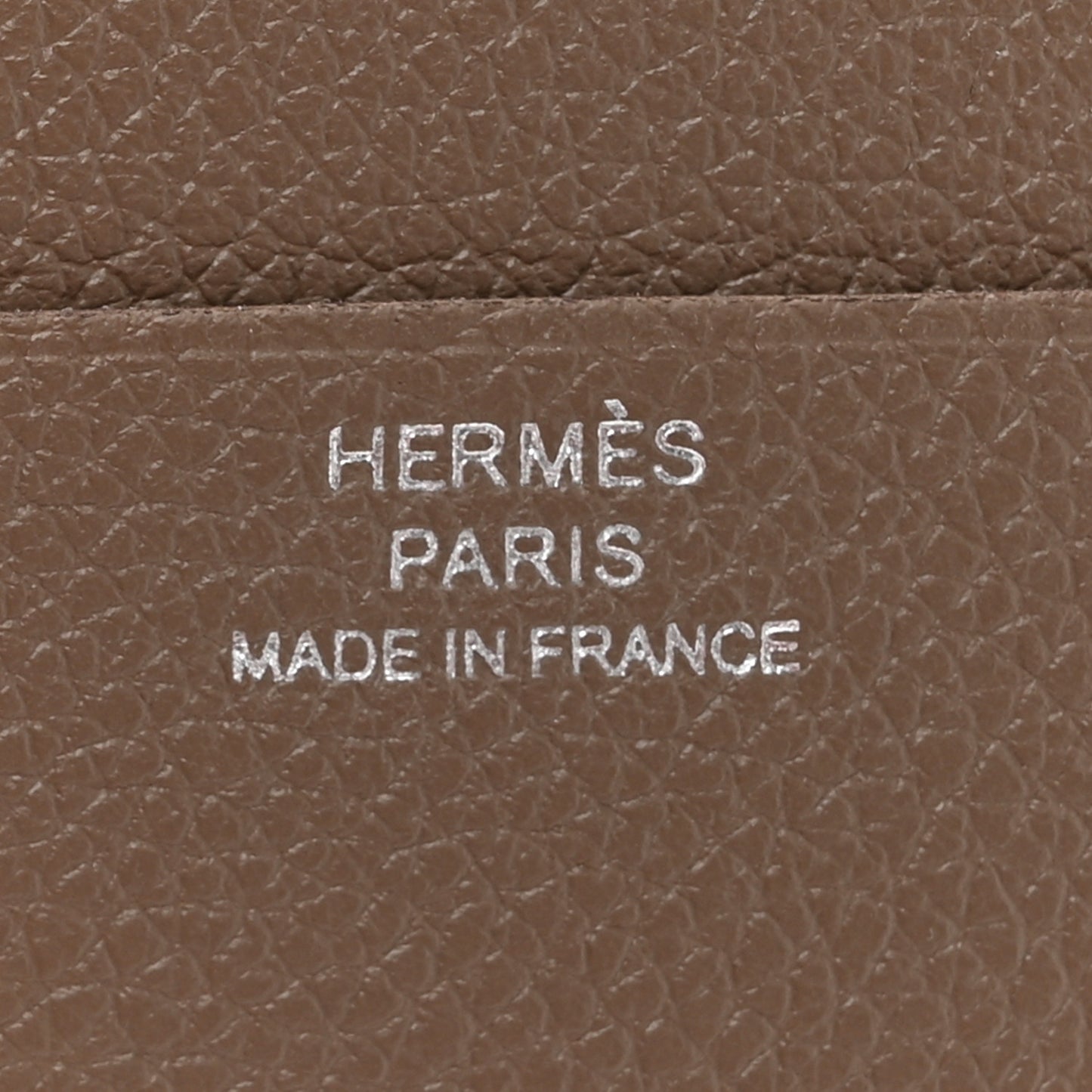 Evercolor H Sellier Card Holder Etoupe