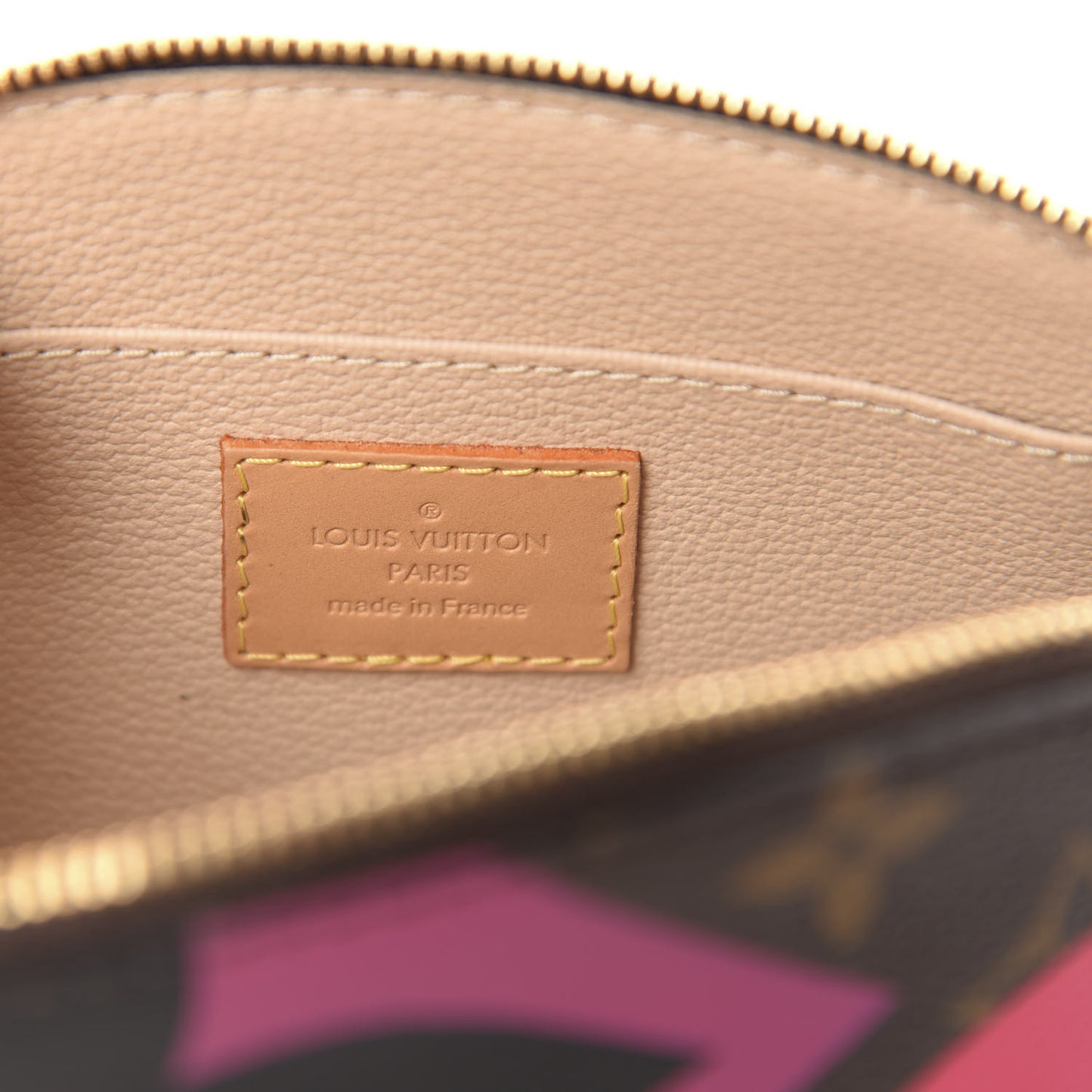 Monogram Game On Cosmetic Pouch