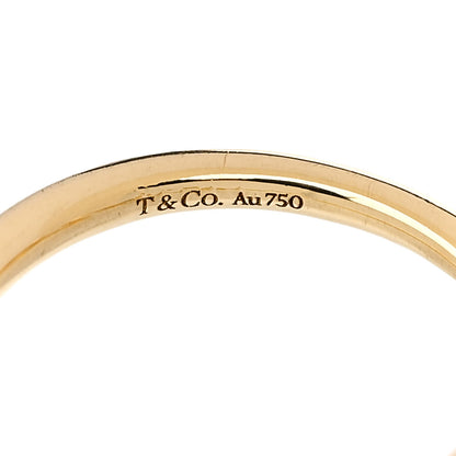Tiffany 18K Yellow Gold Mini Paloma's Graffiti Love Ring 48 4.5 4 of 6