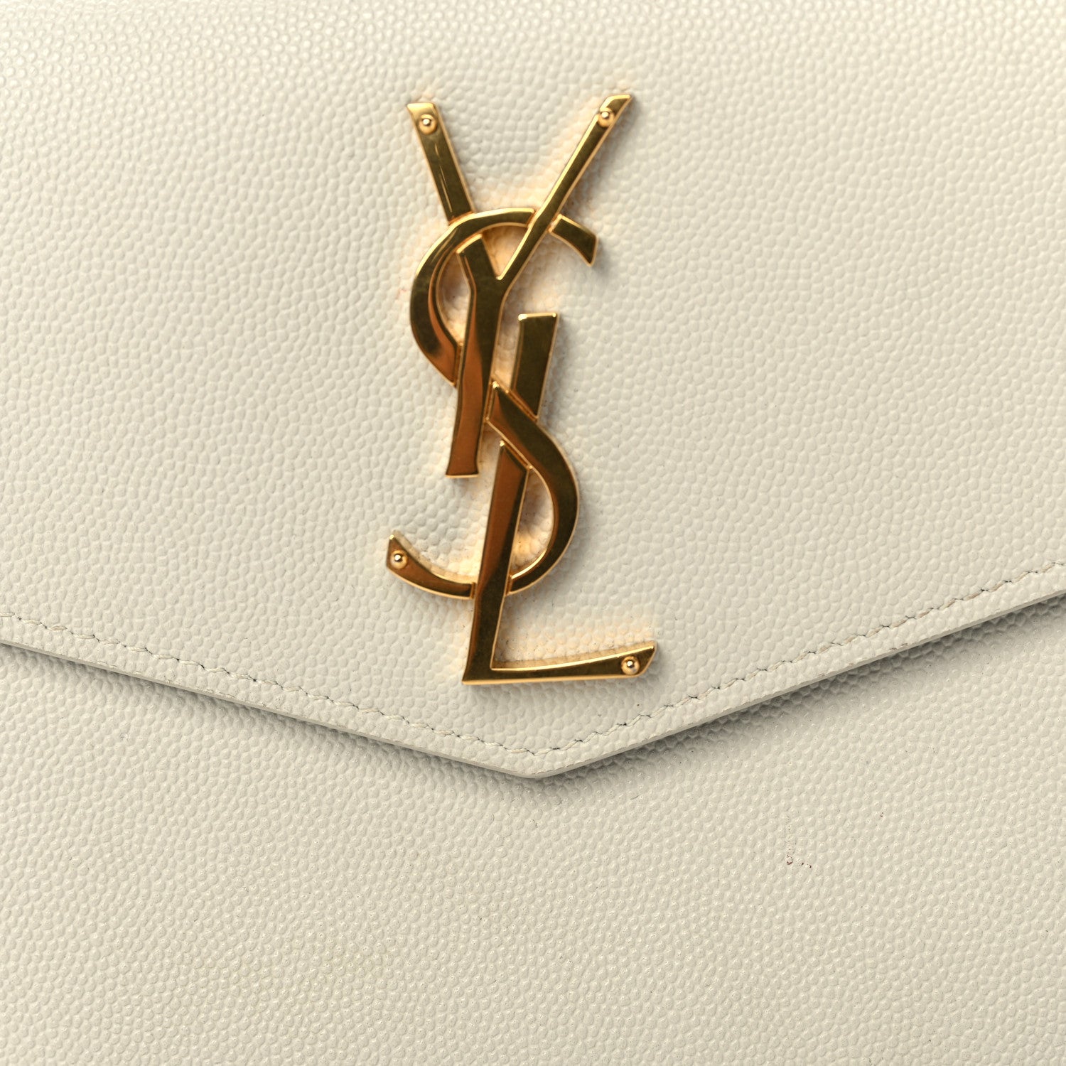 Saint Laurent Grain De Poudre Uptown Pouch Crema Soft 6 of 6