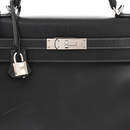 Hermes Box Kelly Retourne 32 Graphite 8 of 15