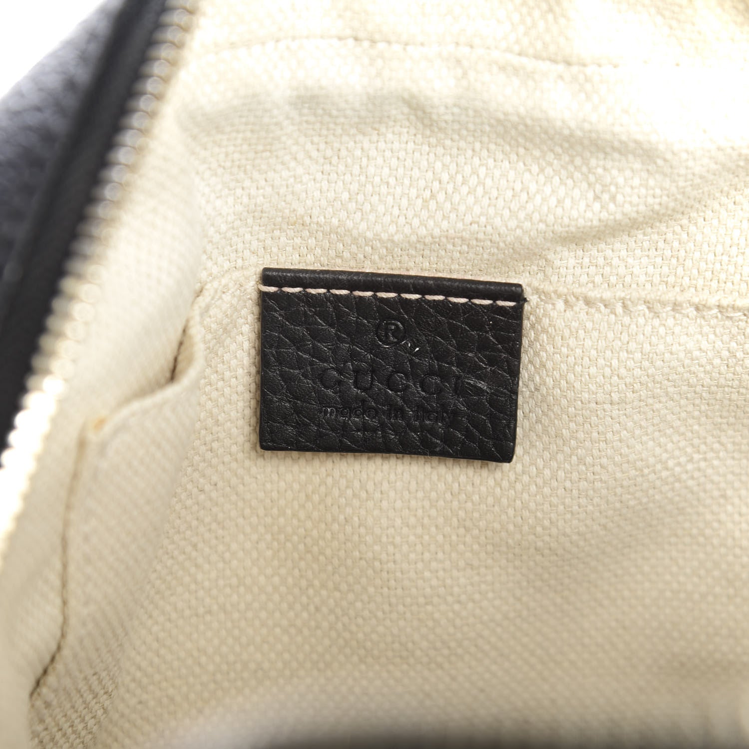 Gucci Pebbled Calfskin Small Soho Disco Bag Black 6 of 12