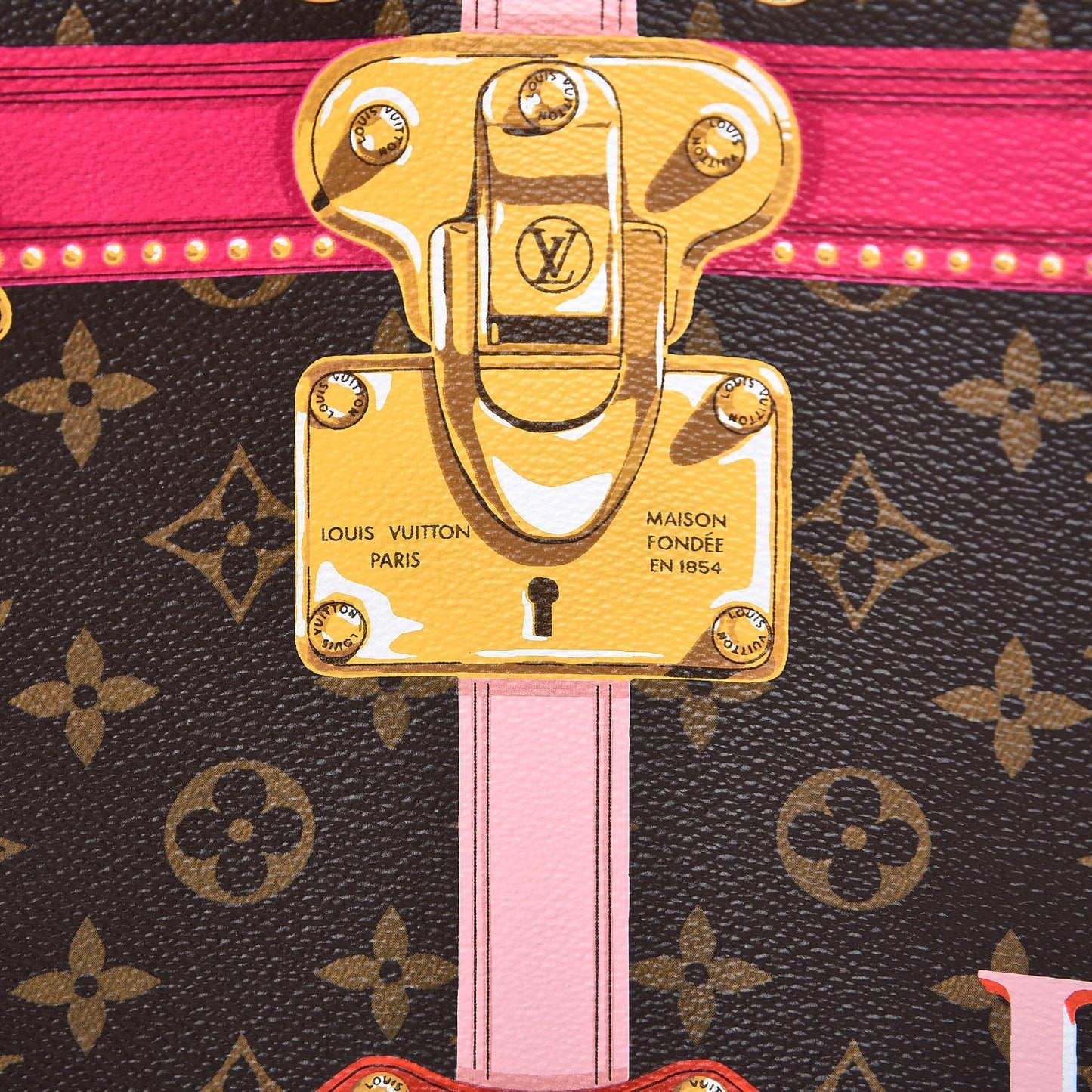 Monogram Summer Trunks Neonoe