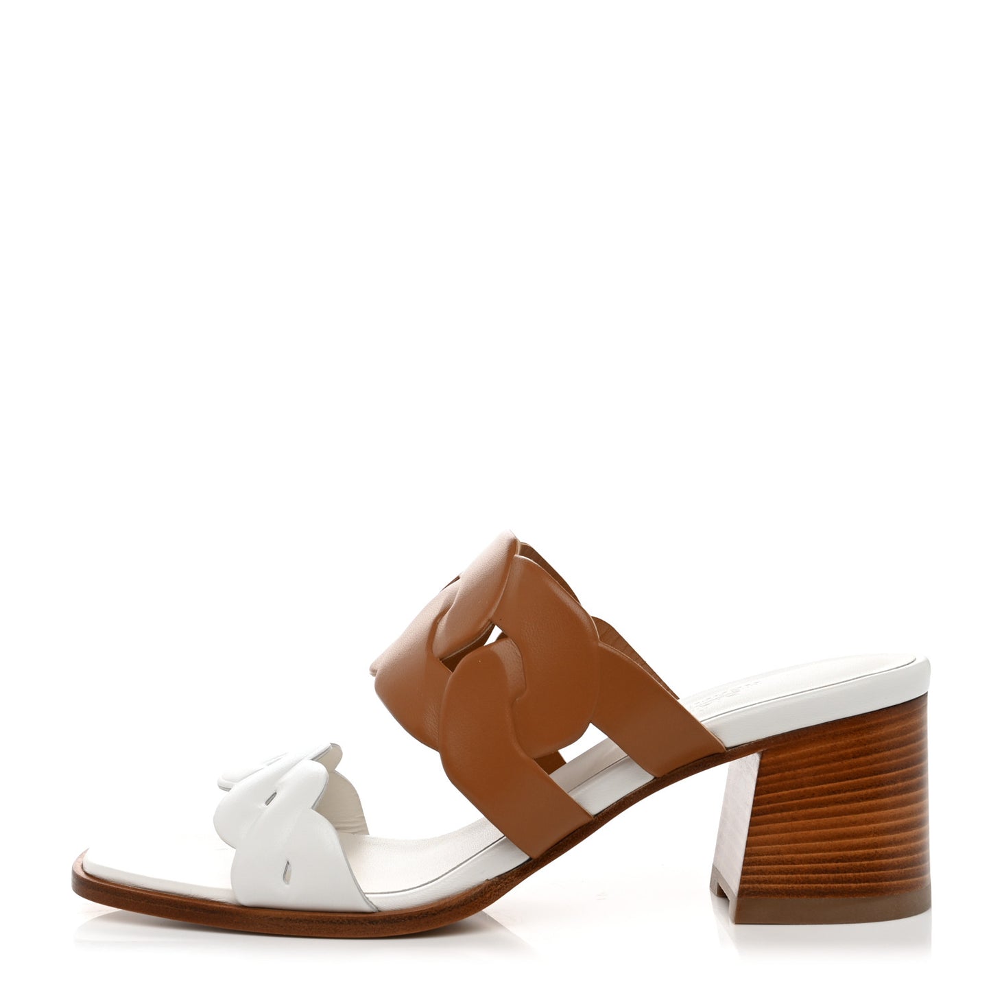 Nappa Gaby 60 Sandals 40.5 Naturel White