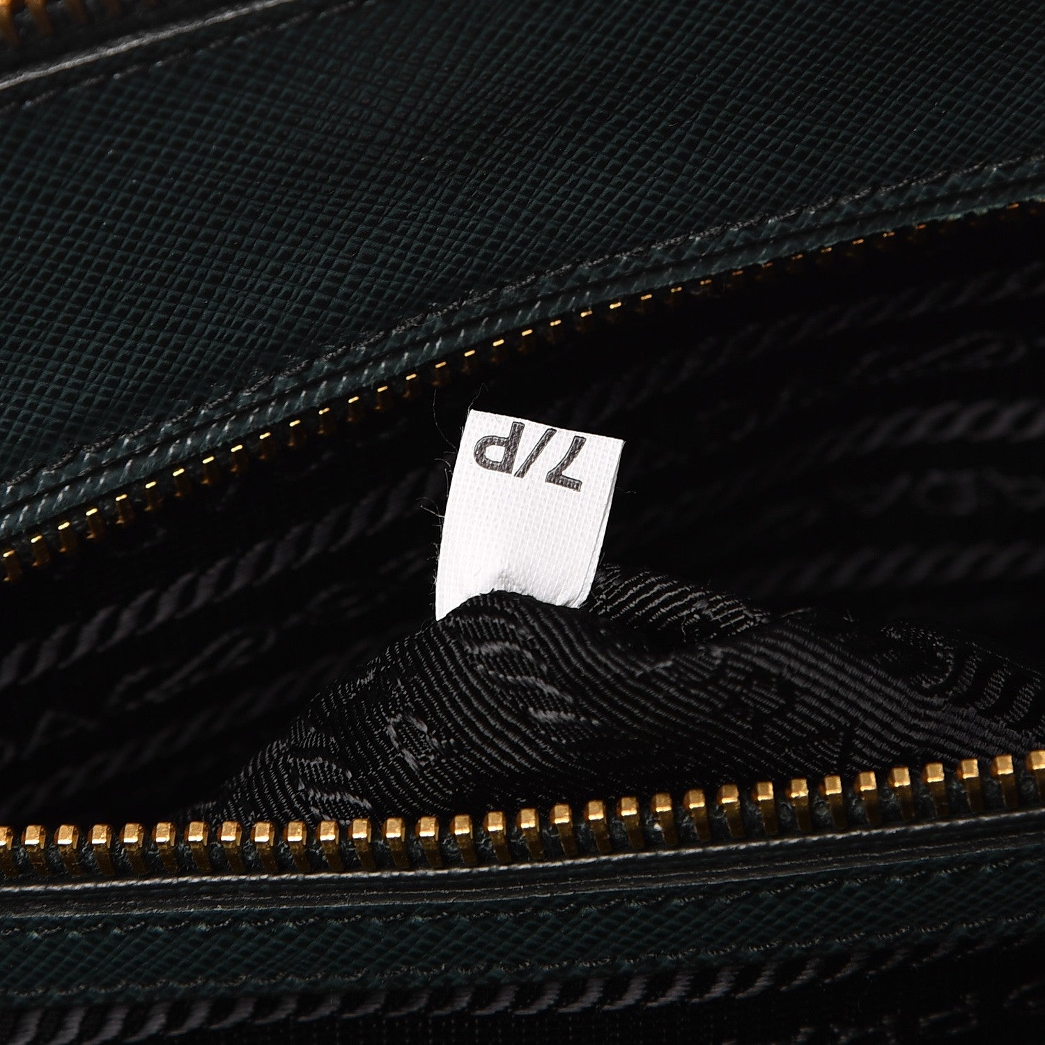 Prada Saffiano Lux Bi-Color Large Galleria Double Zip Tote Smeraldo Lauro 8 of 10