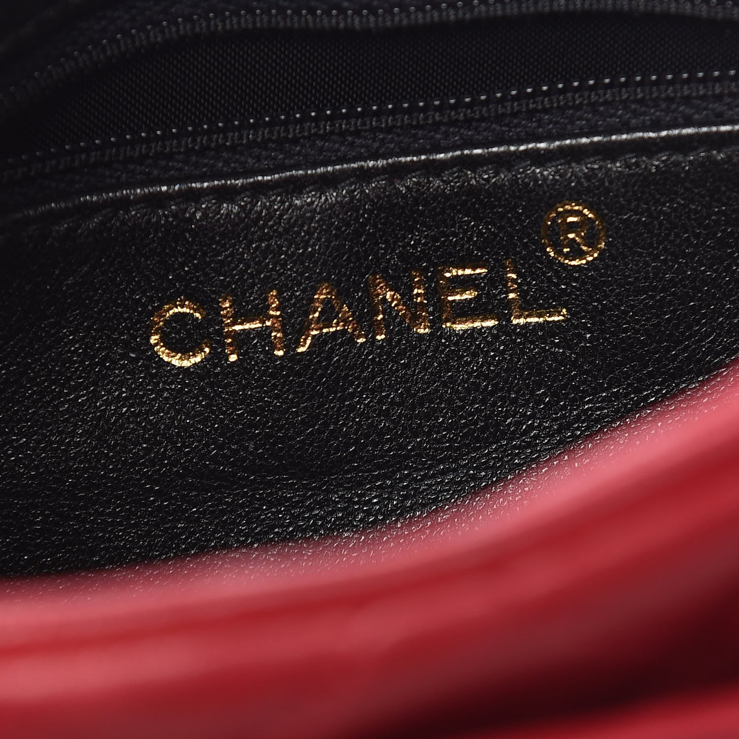 Chanel Lambskin Quilted Tassel Camera Case Red 8 of 11