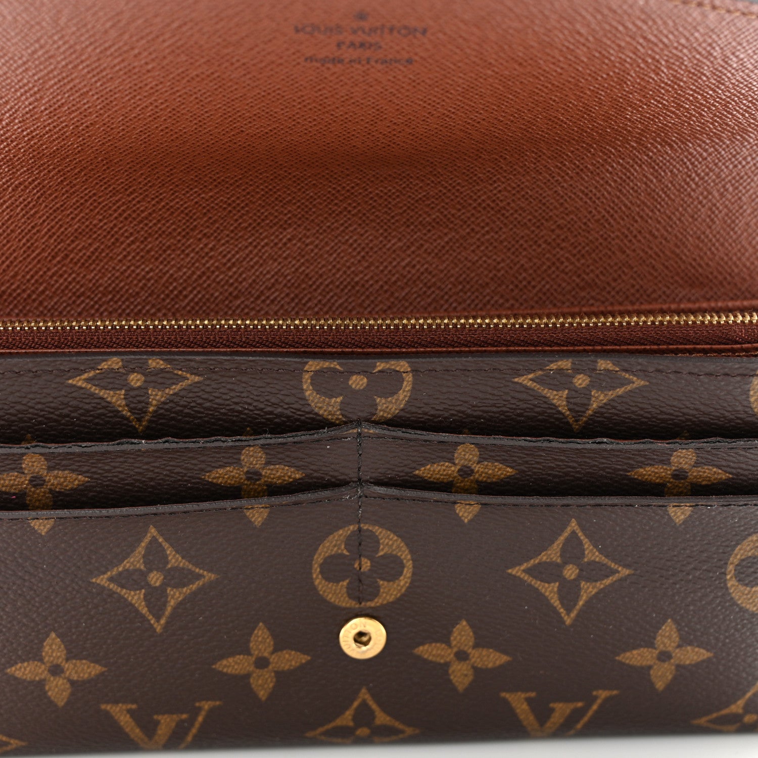 Louis Vuitton Monogram Sarah Wallet NM 8 of 12