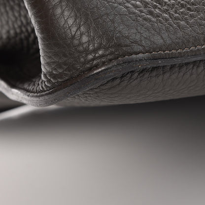 Hermes Taurillon Clemence Bicolor Jypsiere 34 Ardoise Gris Tourterelle 10 of 12