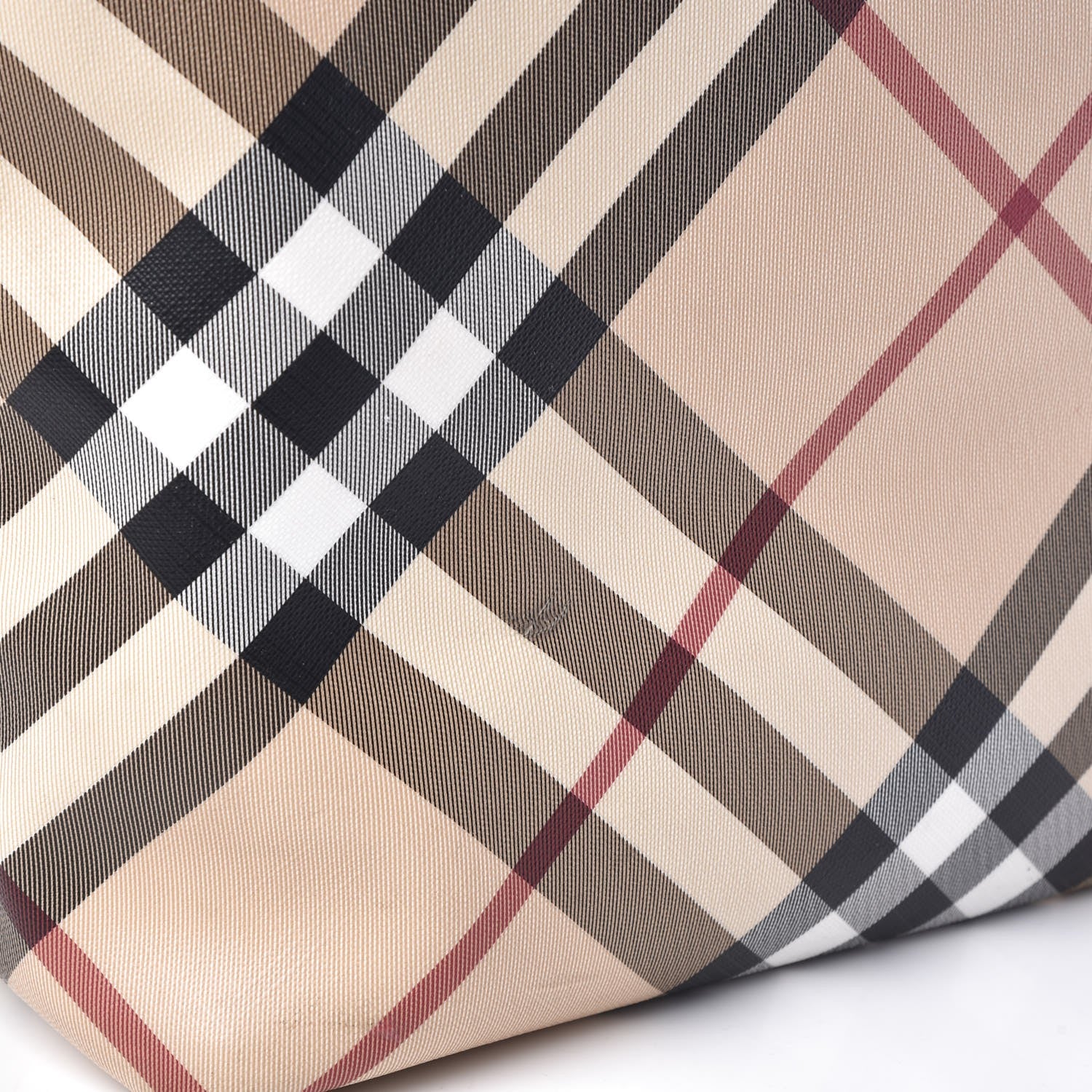 Burberry Nova Check Large Nickie Tote Black 15 of 17