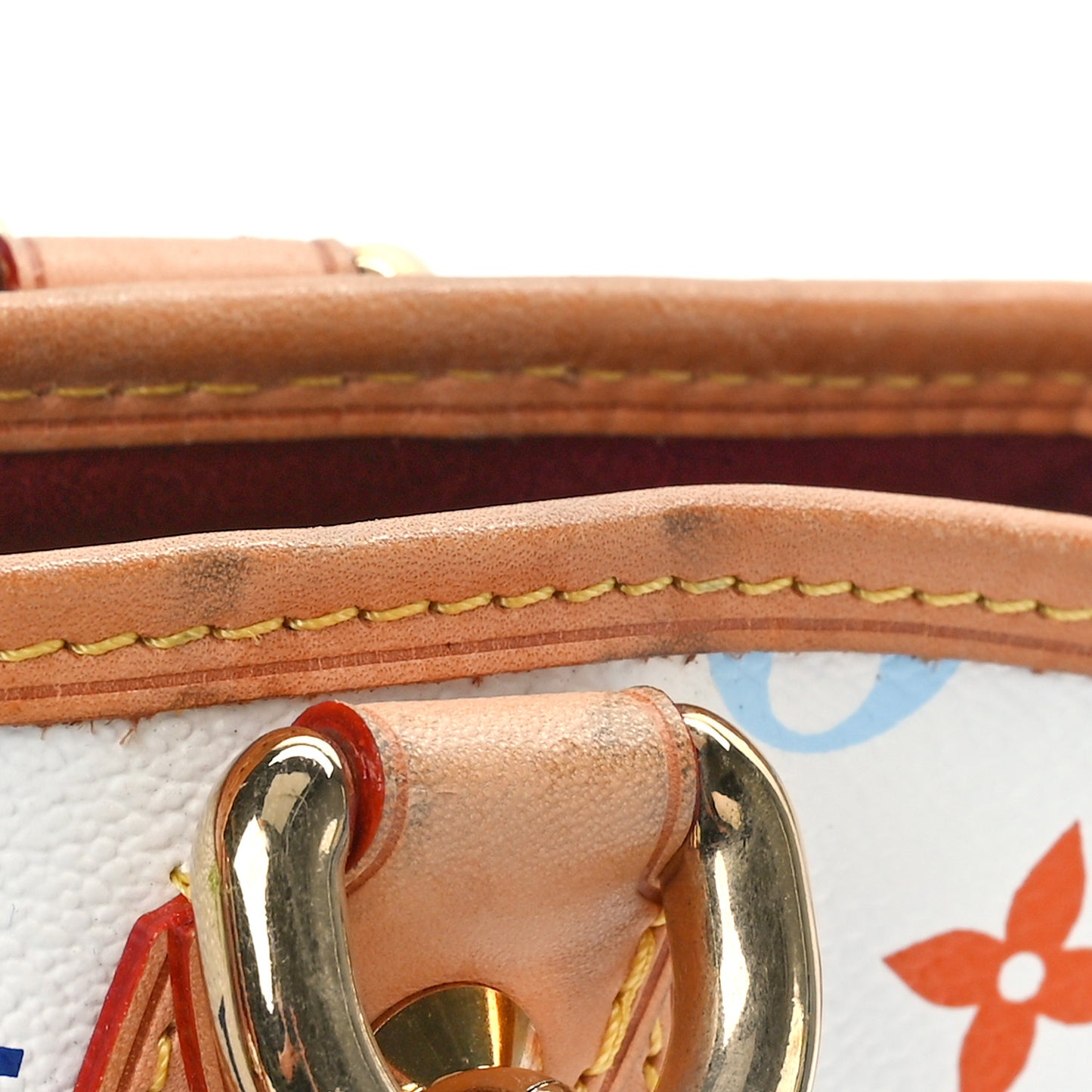 Monogram Multicolor Annie MM White