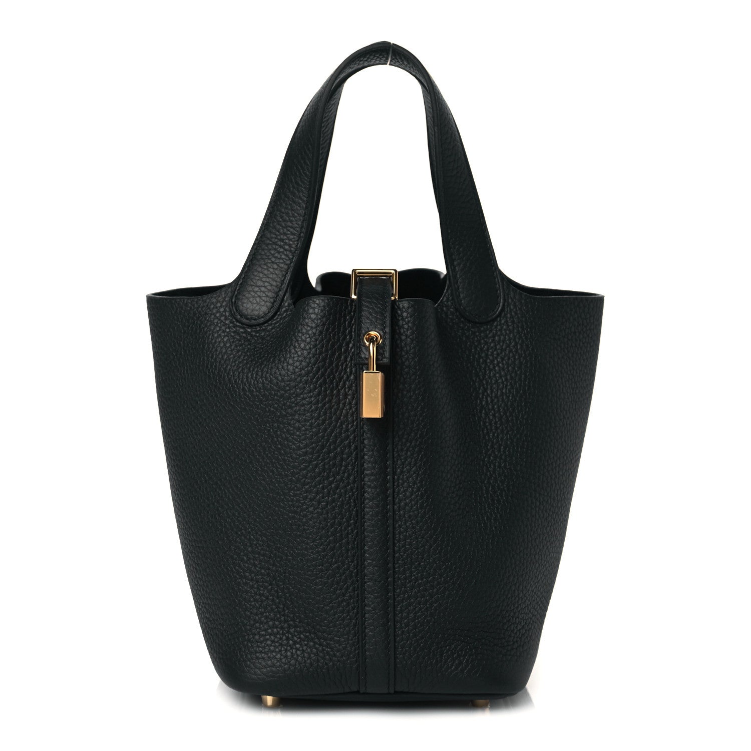 Hermes Taurillon Clemence Picotin Lock 18 PM Black 1 of 11