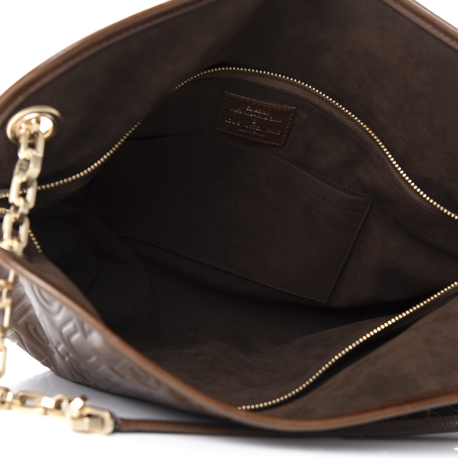 Louis Vuitton Monogram Paris Souple Whisper PM Chocolate 5 of 10