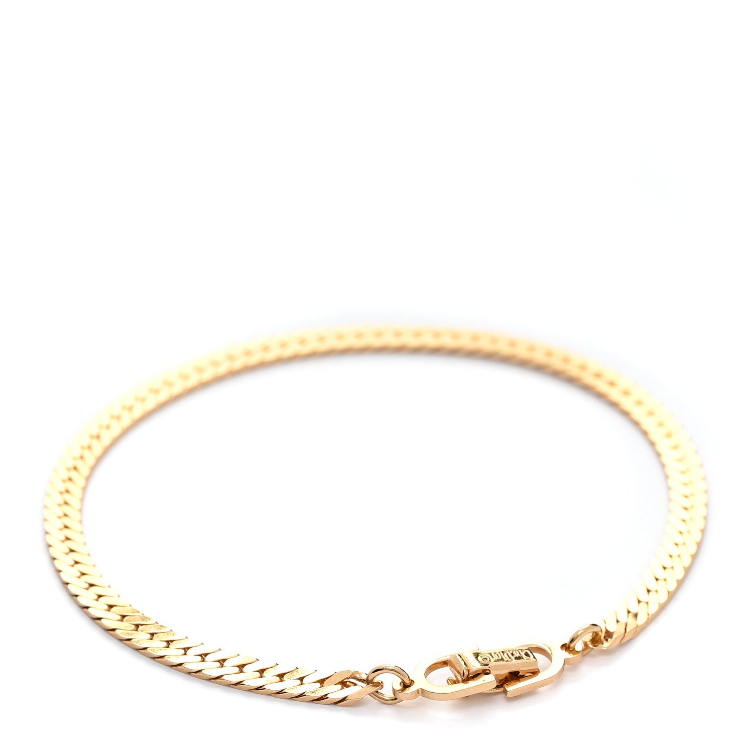Christian Dior D Bracelet Gold 3 of 5