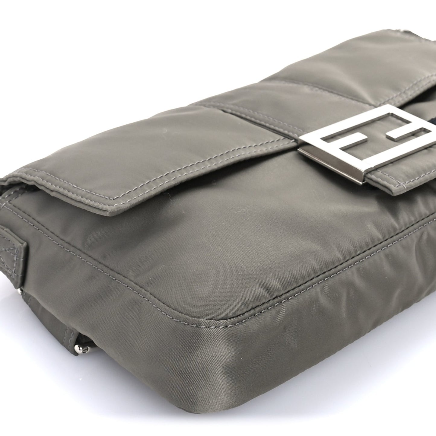 X PORTER Nylon Regular Belt Baguette Bag Khaki