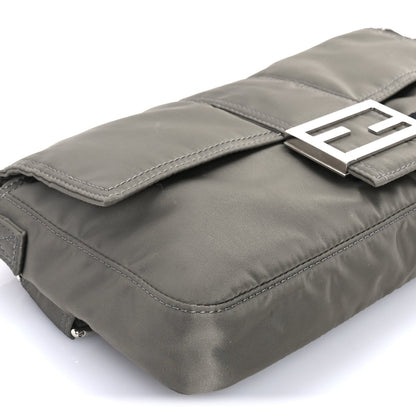 Fendi X PORTER Nylon Regular Belt Baguette Bag Khaki 7 of 7