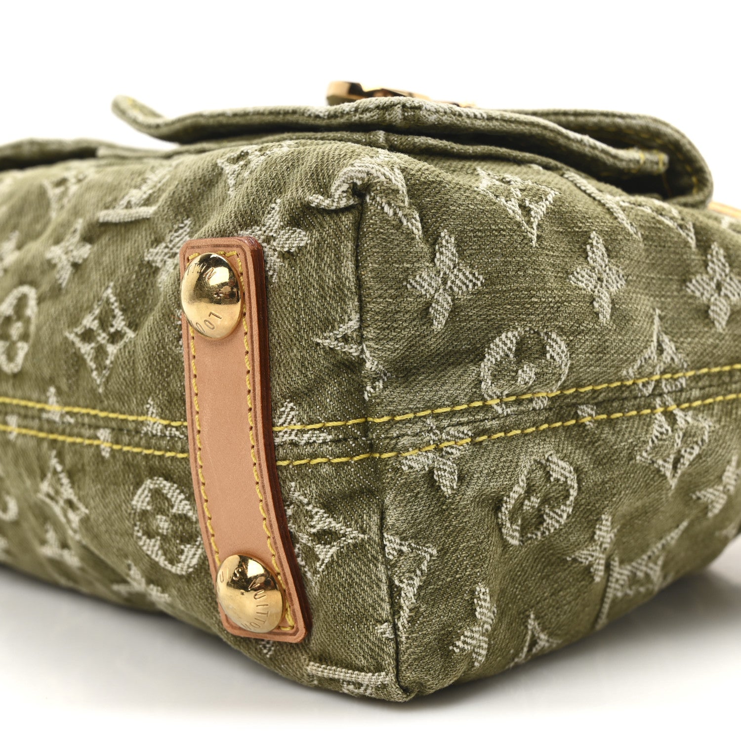 Louis Vuitton Monogram Denim Baggy PM Lichen 9 of 9