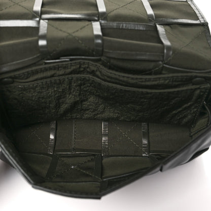Bottega Veneta Paper Calfskin Intrecciato Cassette Belt Bag Raintree 5 of 7