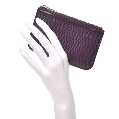 Louis Vuitton Epi Key Pouch Cassis 2 of 8