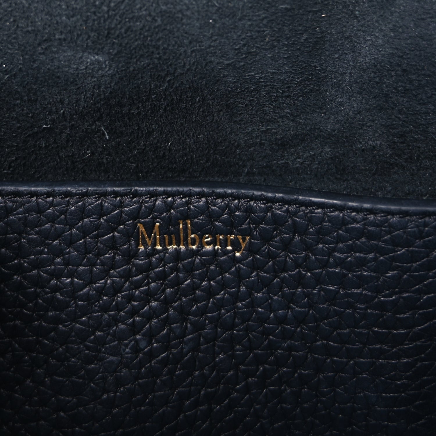 Mulberry Small Classic Grain Calfskin Small Amberley Satche Black 5 of 7
