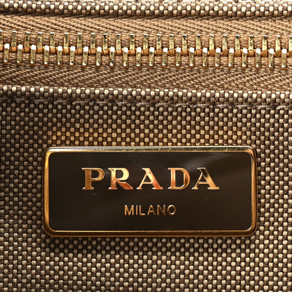 Prada Jacquard Logo Rucksack Backpack  Talco 5 of 8