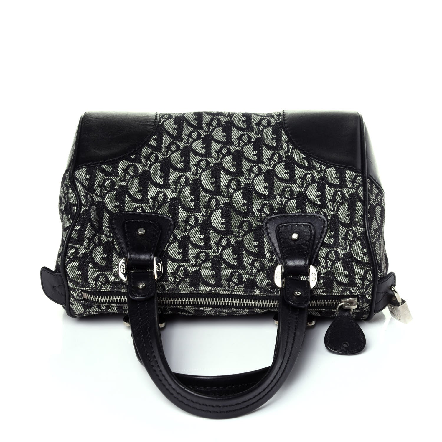 Christian Dior Monogram Boston Black 12 of 12