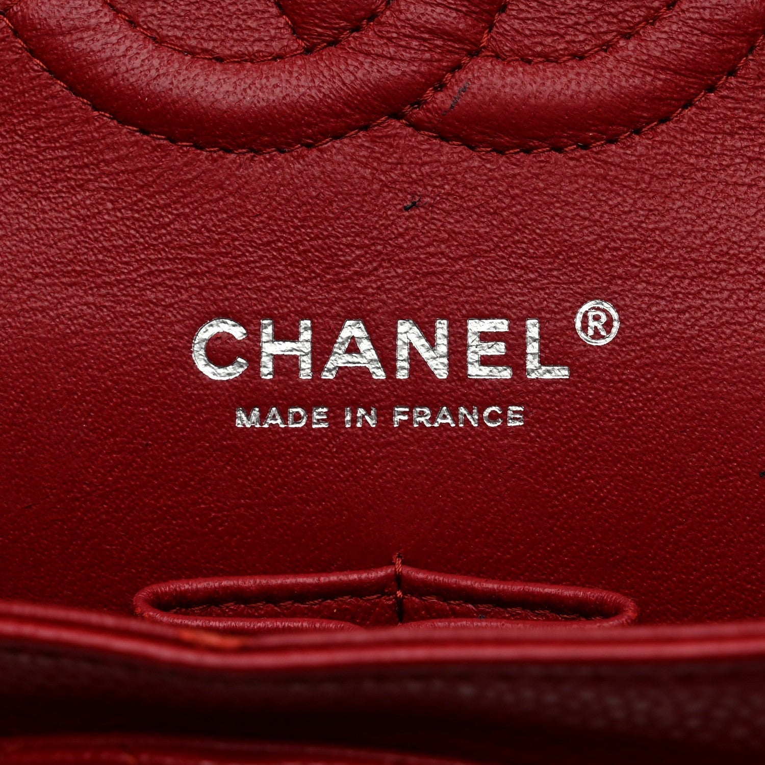 Chanel Caviar Quilted Medium Double Flap Red 6 of 7