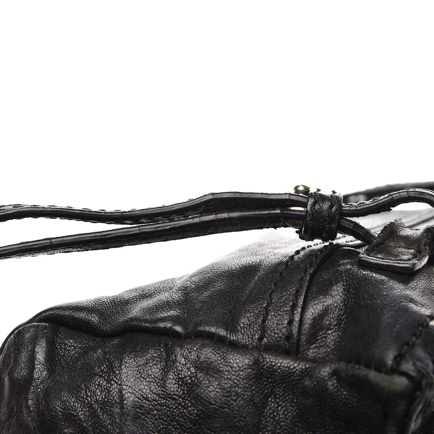 Tumbled Sheepskin Mini Pandora Black