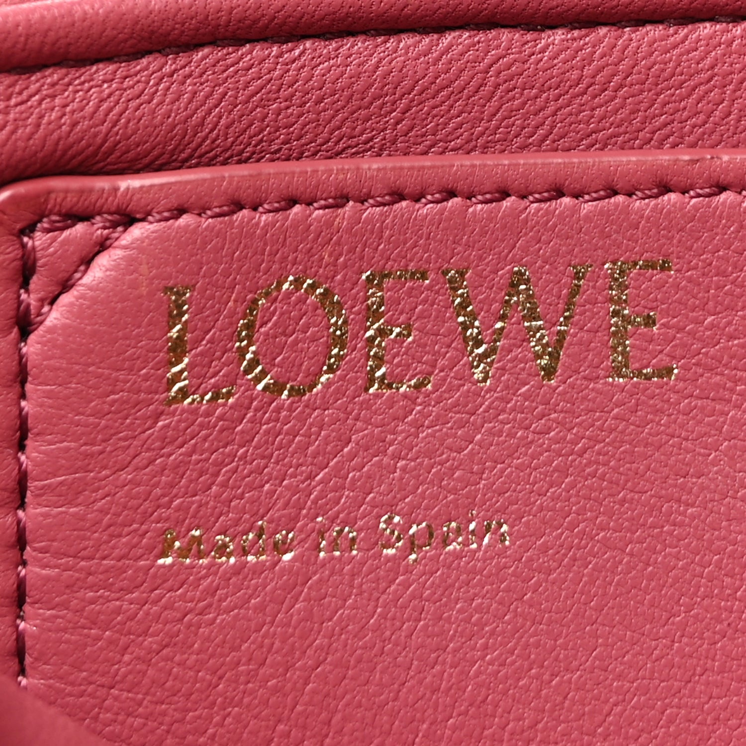 Loewe Lambskin Goya Puffer Bag Plumrose 5 of 8