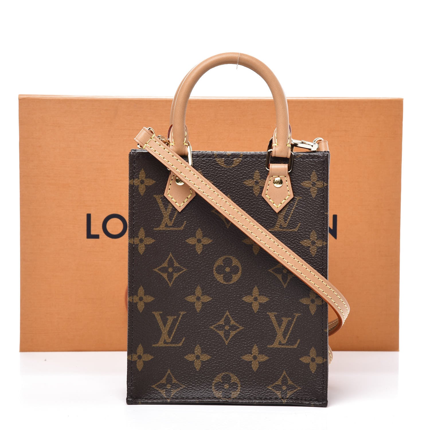 Louis Vuitton Monogram Petit Sac Plat 10 of 10
