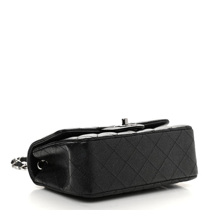 Chanel Caviar Quilted Mini Rectangular Flap Black 4 of 9