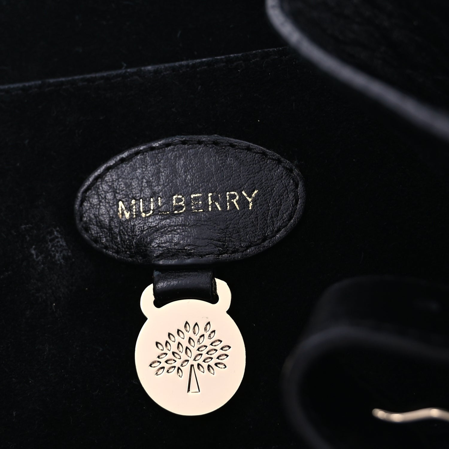 Mulberry Natural Vegetable Tanned Bayswater  Black 5 of 8