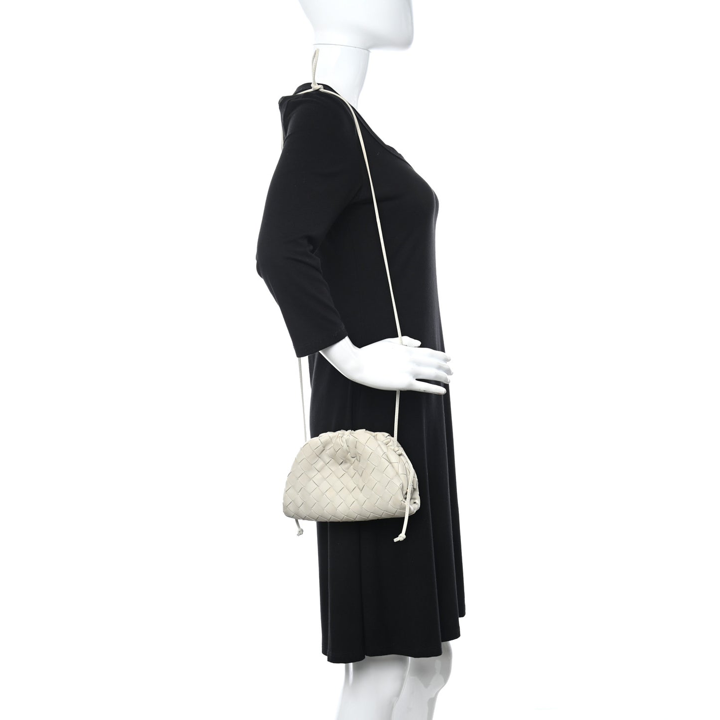 Nappa Intrecciato The Mini Pouch Plaster