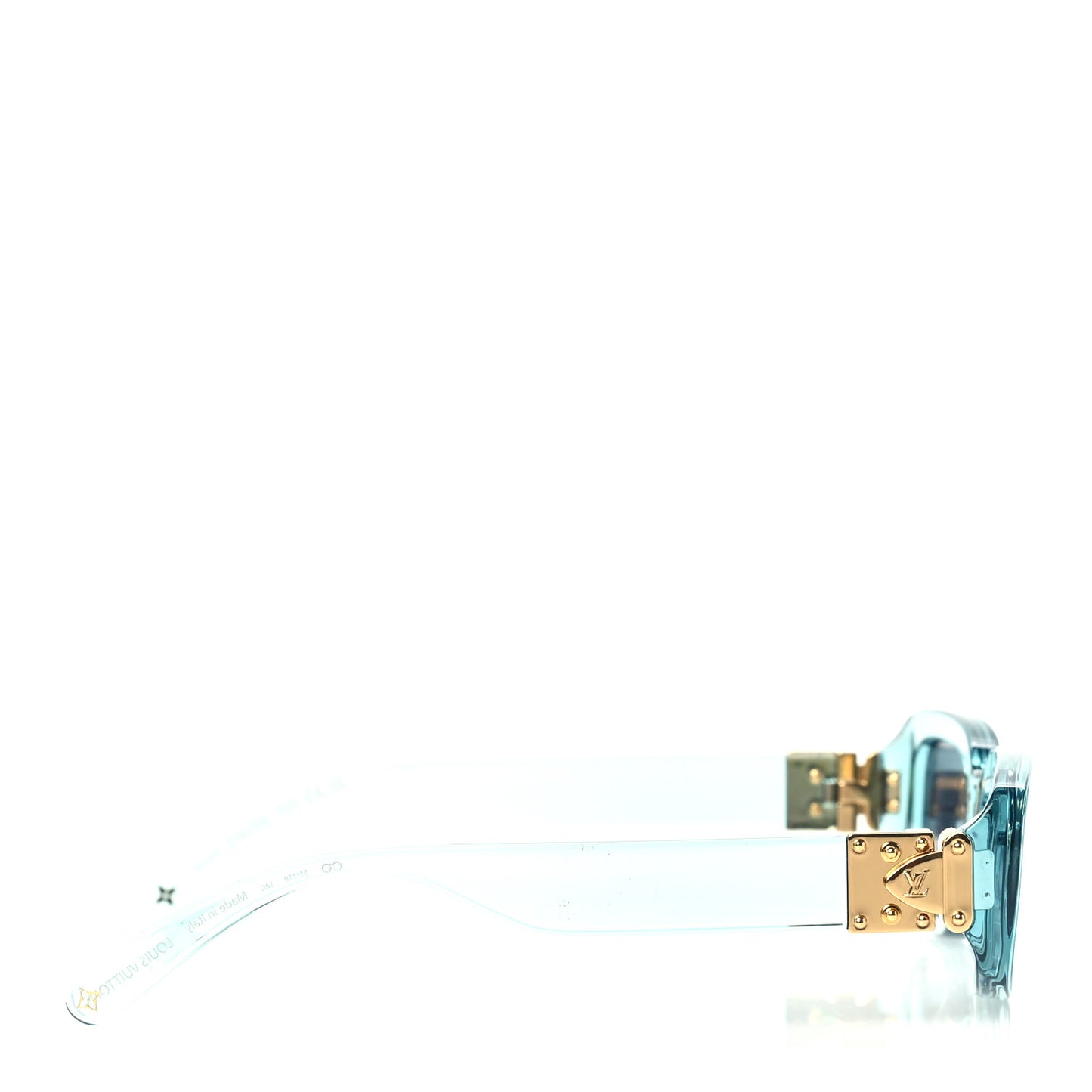 Acetate S Lock Cat Eye Sunglasses Z2818W  Crystal Blue