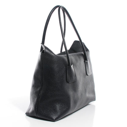 Burberry London Grainy Calfskin Medium Baynard Tote Black 7 of 13