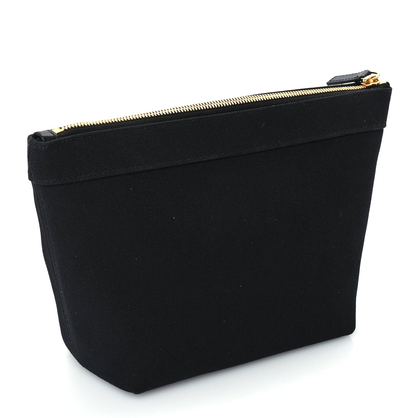 Canvas BB Monogram Medium Jumbo Pouch  Black