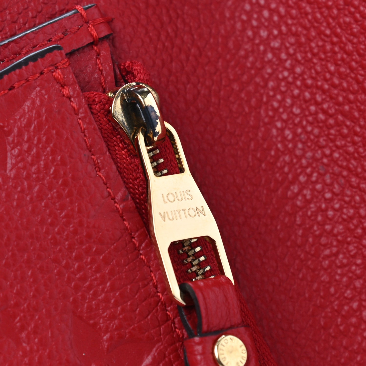 Louis Vuitton Empreinte Compact Curieuse Wallet Cherry 8 of 11