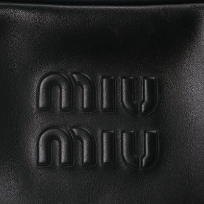 Miu Miu Soft Calf Large Softy Beau Top Handle Bag Black 6 of 8
