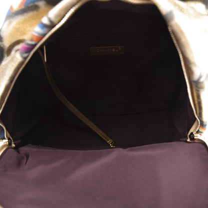 Chanel Graffiti Printed Canvas Street Spirit Backpack Multicolor 4 of 11