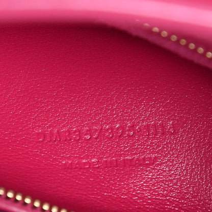 Saint Laurent Smooth Calfskin Small Cabas Monogram Fuchsia 7 of 8