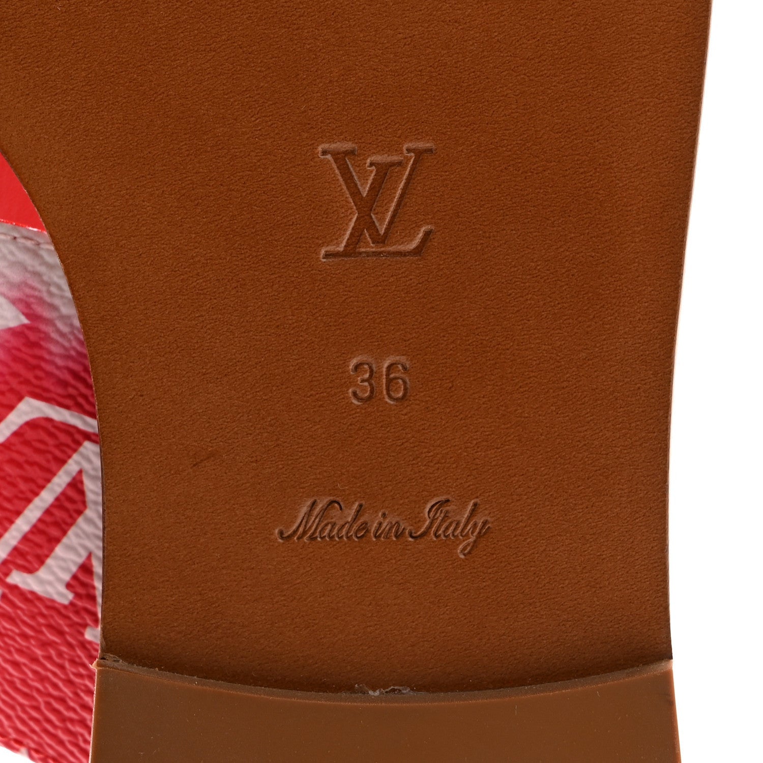 Louis Vuitton Monogram Escale Palma Sandals Rouge 7 of 7