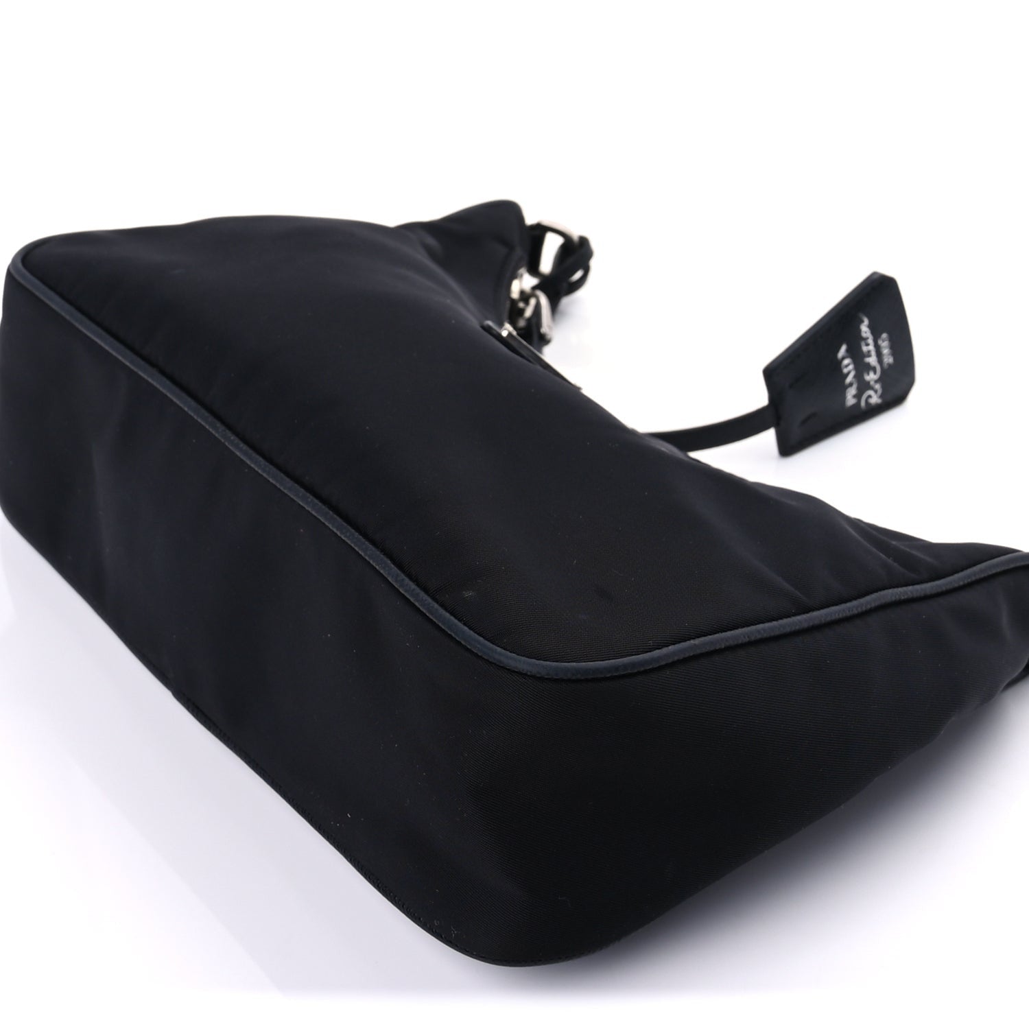 Prada Nylon Re-Edition 2005 Shoulder Bag Black 7 of 7