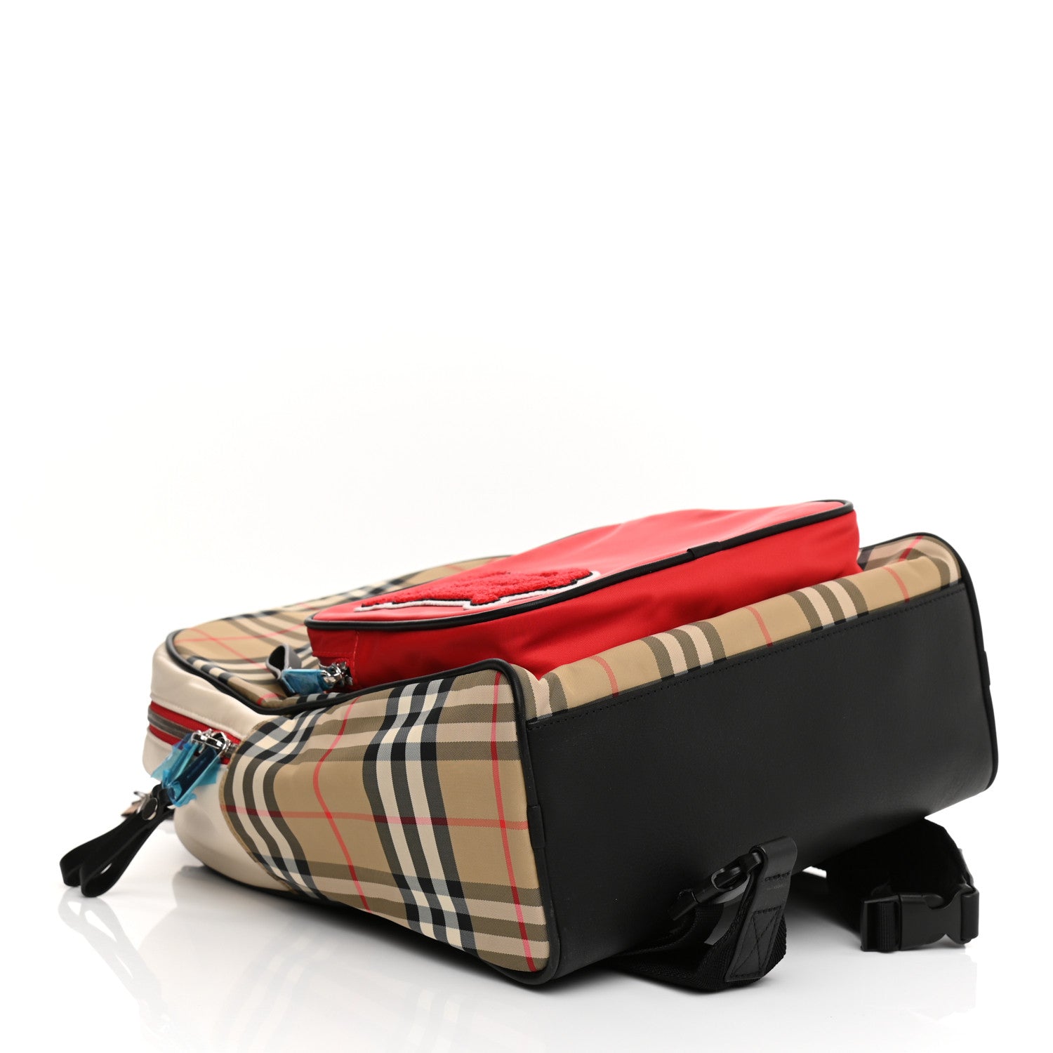 Burberry Econyl Vintage Check Kids Monogram Backpack Archive Beige 6 of 17