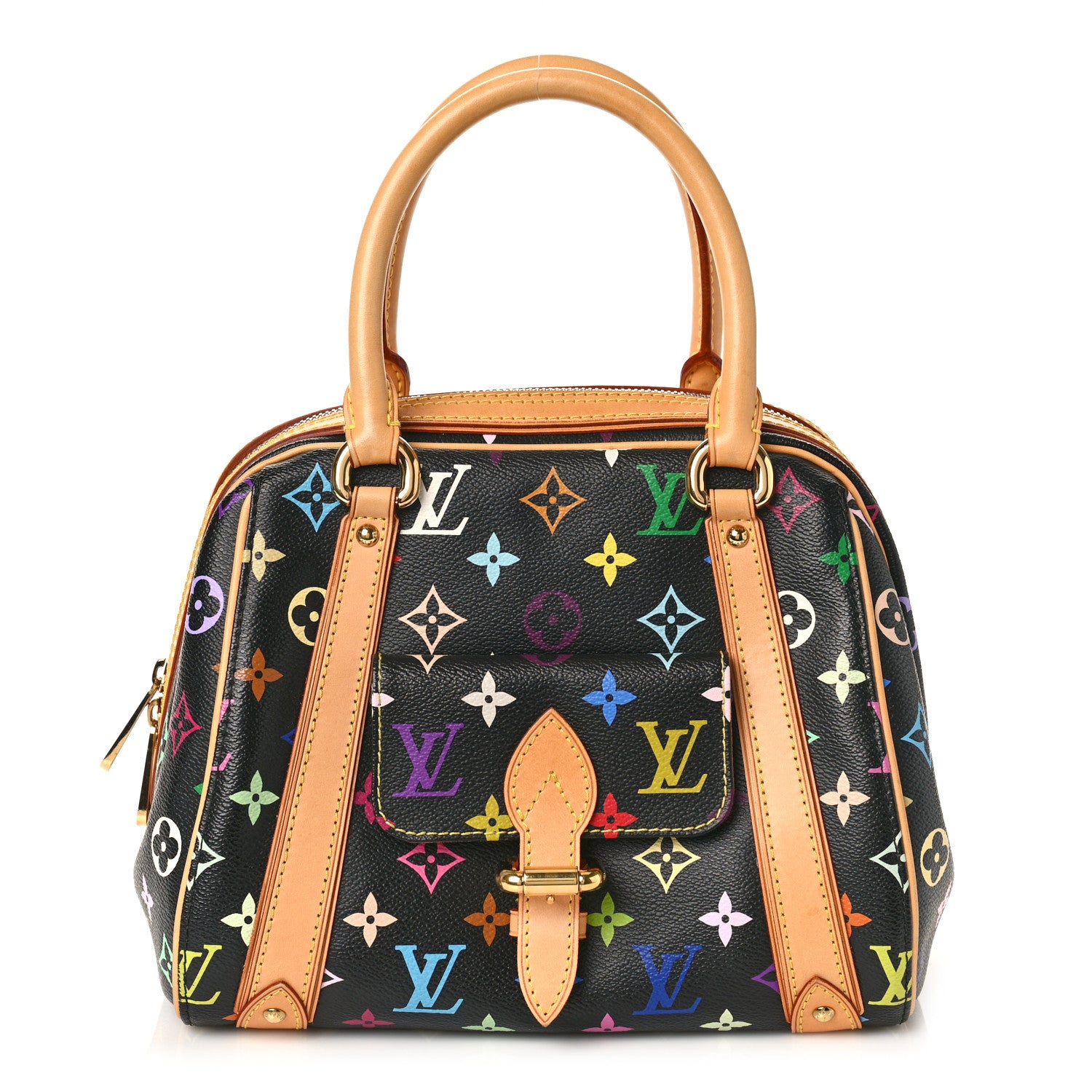 Louis Vuitton Monogram Multicolor Priscilla Black 1 of 9